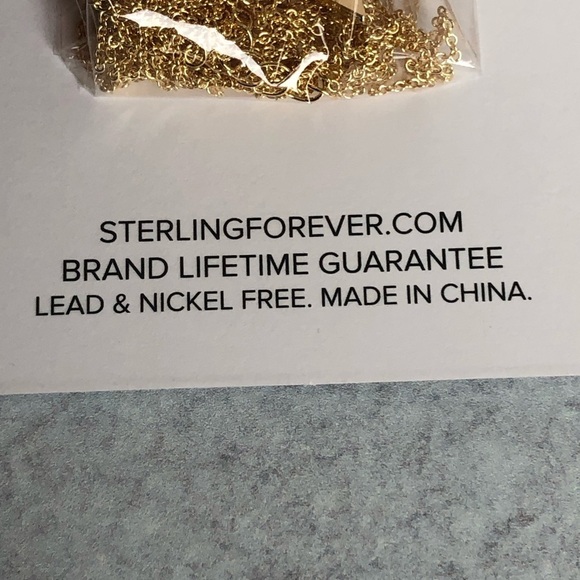 Sterling Forever 14K Gold Plated Layered Necklace - Picture 4 of 6